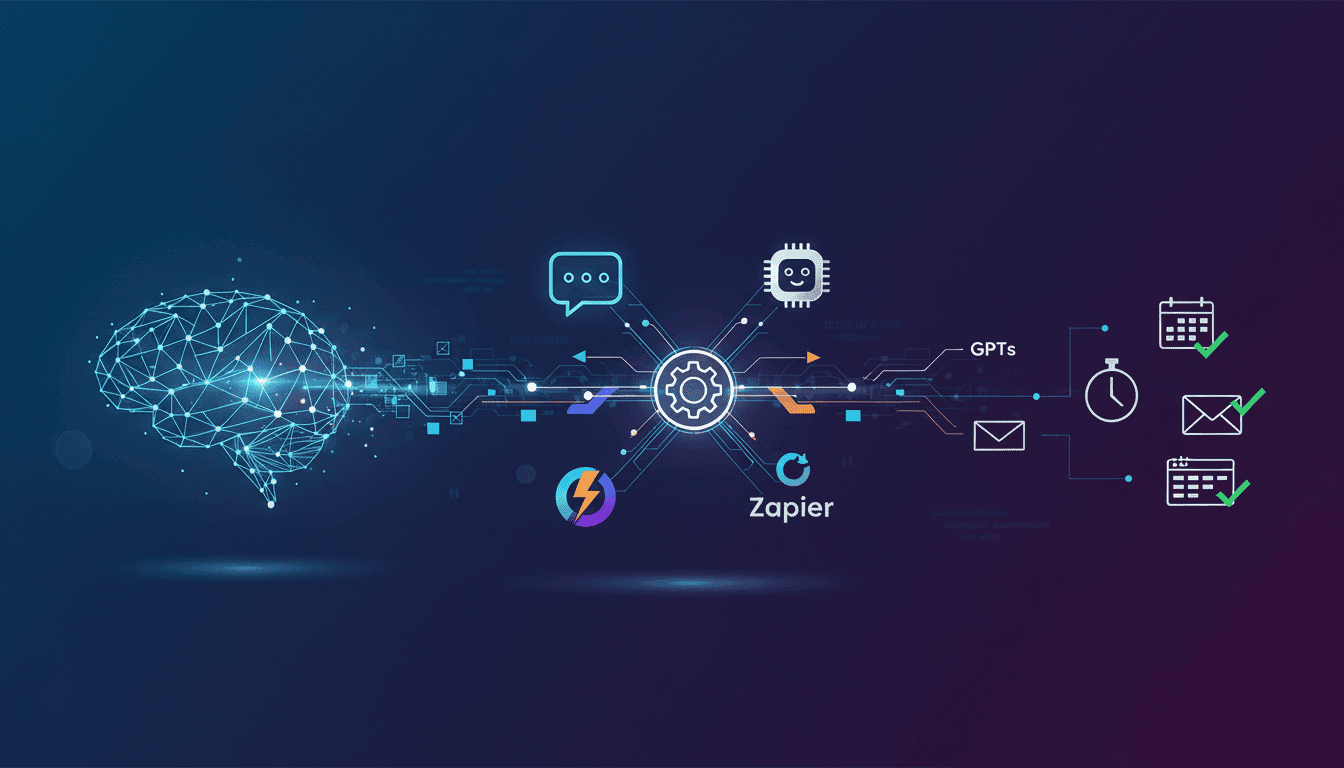 ChatGPT: Excel at Personal Automation with GPTs, AI & Zapier