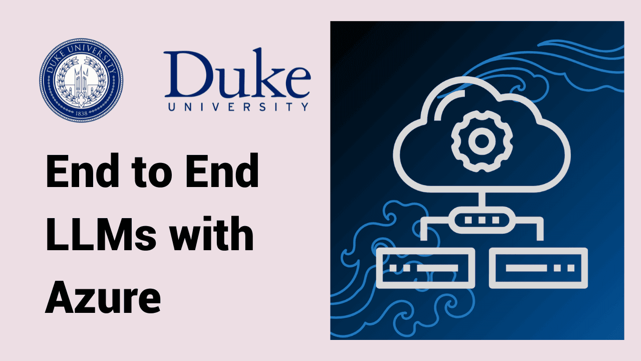 End to End LLMs with Azure