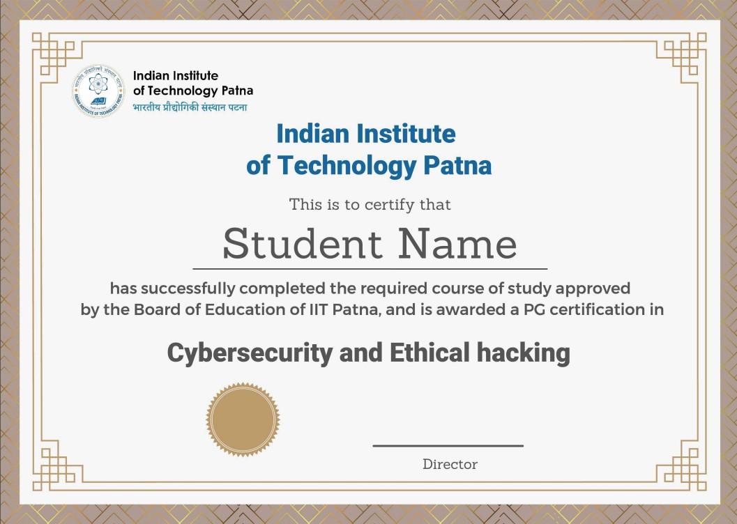 Sample Degree Certificate