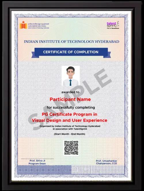 Sample Degree Certificate